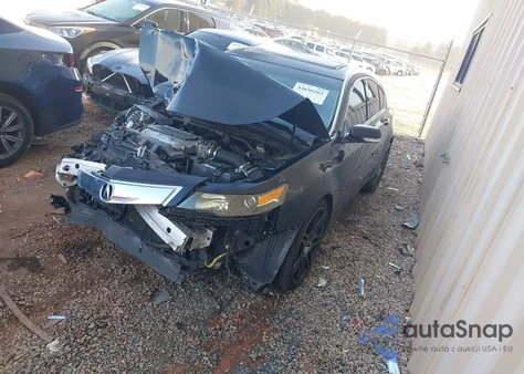 2012 Acura Tl 3.7 из США, поврежденный, VIN 19UUA9F74CA001059